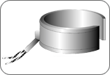 Opposite Gap w/ Cap, Variable Angle From Axis