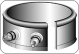 Along the Width on One Side