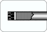 Grounded thermocouple at bottom