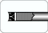 Ungrounded thermocouple at bottom